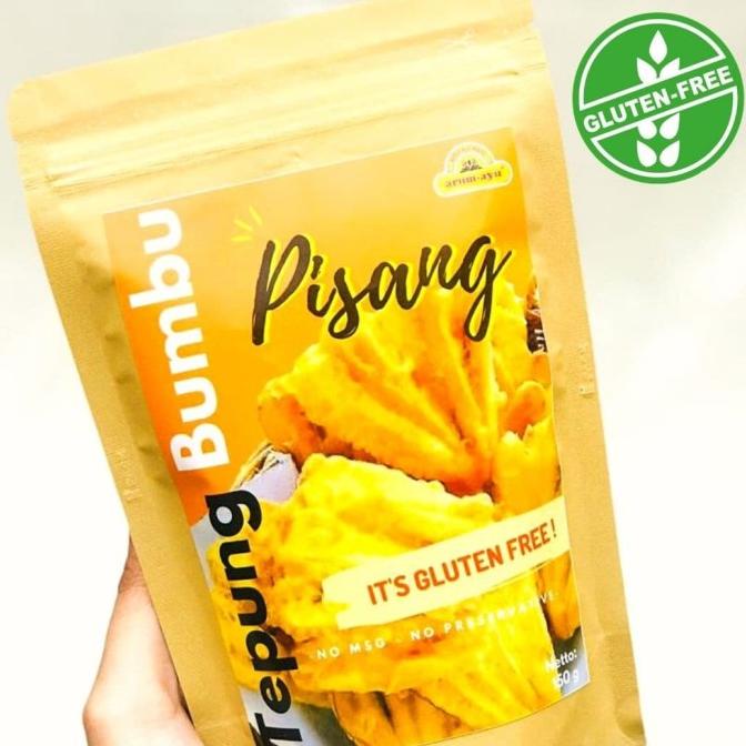 

Tepung Serbaguna Gluten Free - Tepung Bumbu Pisang 150 g