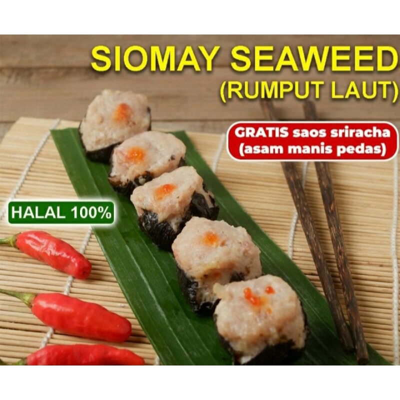 

Siomay Dimsum Seaweed (Frozen)