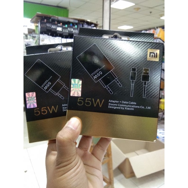 Charger Xiaomi Redmi 55W Real Original