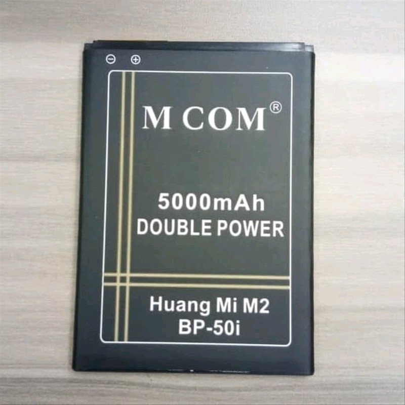 Battery Batre Baterai Double Power Mcom HuangMi Huang Mi M2 BP-50i BP50i