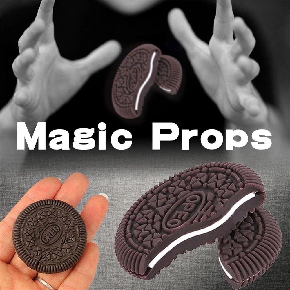 Lanfy Magic Cookies Magican Hadiah Anak Street Trick Close-Up Magic Props Magic Biskuit Ajaib