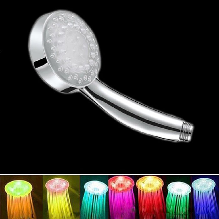 Kepala Shower Mandi LED 7 Warna Multi-Color