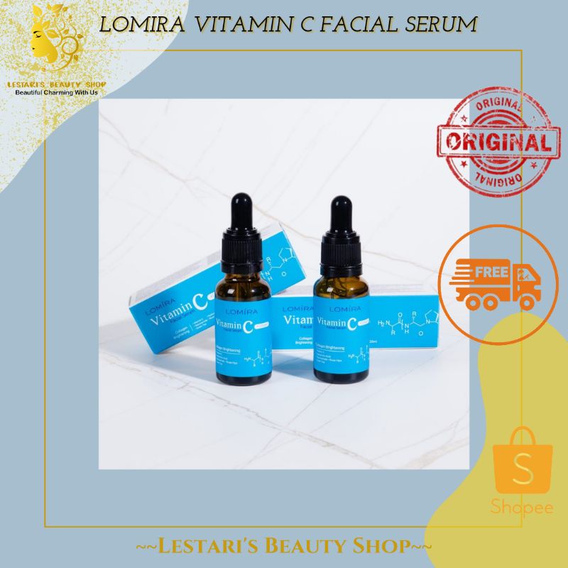 LOMIRA VITAMIN C FACIAL SERUM WITH COLLAGEN / SERUM WAJAH LOMIRA / SERUM VIT C LOMIRA