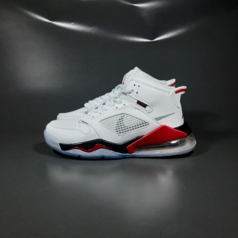 Sepatu Nike Air Jordan Mars 270 White Red Black Gold