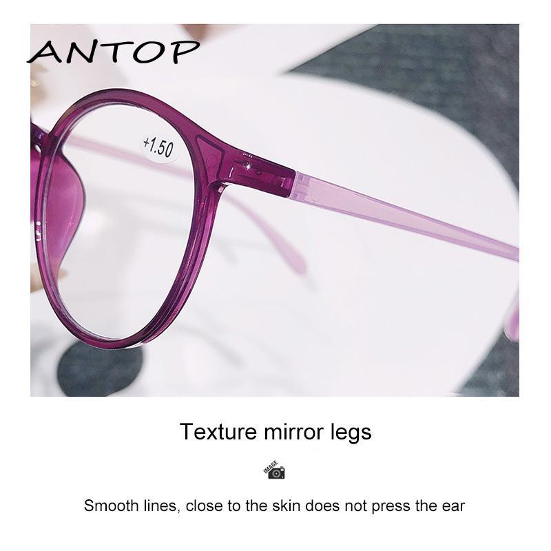 COD Kacamata Korea Wanita Kacamata Anti Radiasi Anti Blue Light Untuk Fashion retro flat Eyeglasses ANTOP