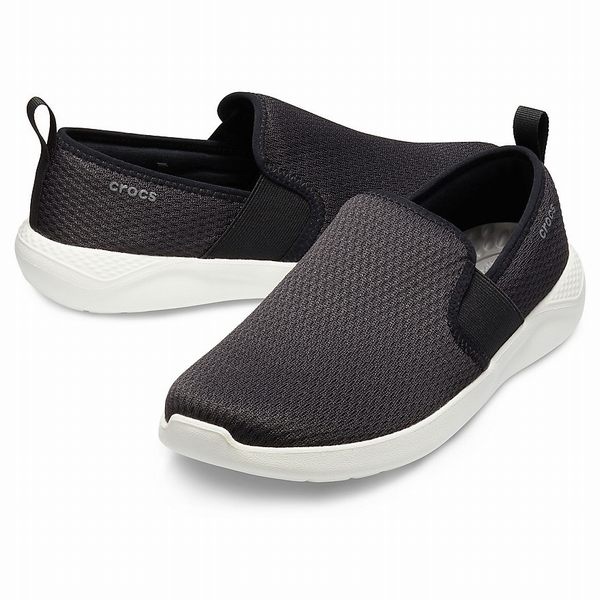 Crocs / Sepatu Crocs / Sepatu Crocs Pria / Crocs Literide Mesh Slip On / Sepatu Pria / Crocs Pria / Sepatu Literide / Crocs Slip On / Sepatu Slip On