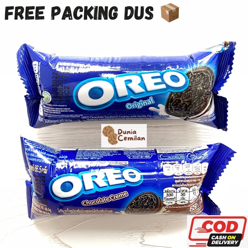 [TERMURAH!] Oreo Roll Kecil 66.5gr - Biskuit Oreo Enak Murah