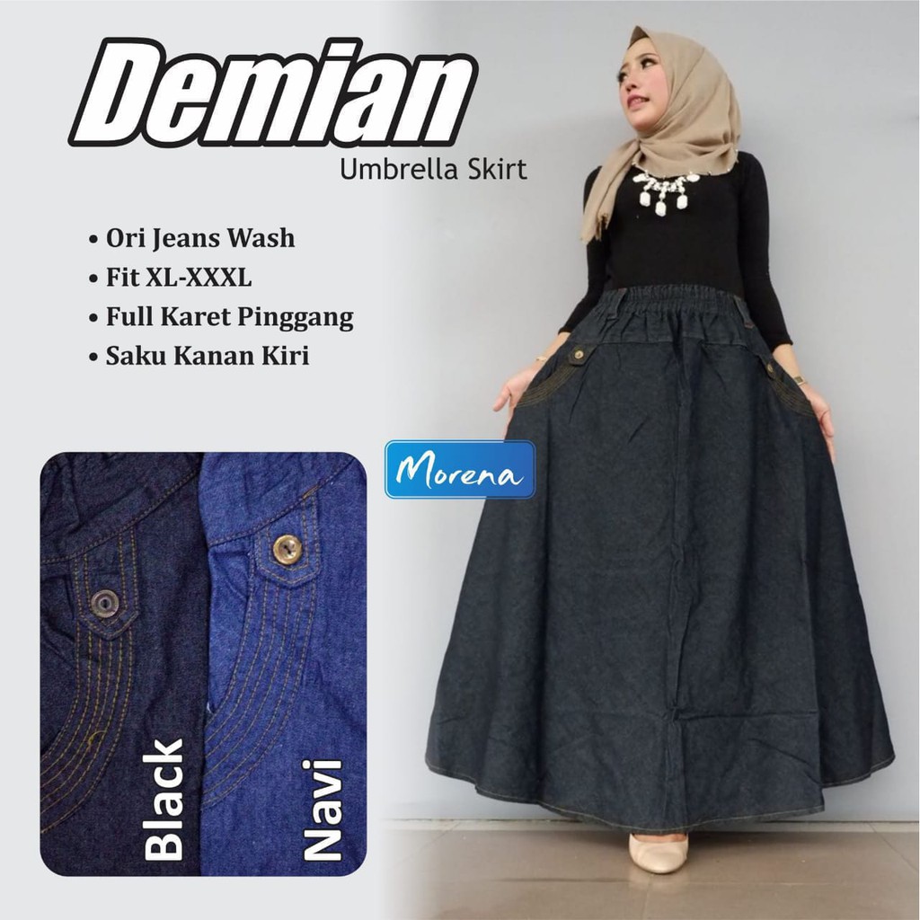 rok jeans demian umbrella skirt etude KLOK morena