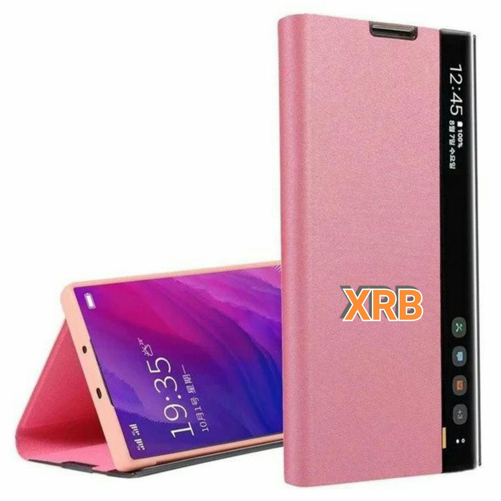 Smart View Flip Case CC9 PRO NOTE 10+ VIVO Y12 Y15 Y17 Z1 PRO V17 PRO S1 PRO FlipCover Case Standing