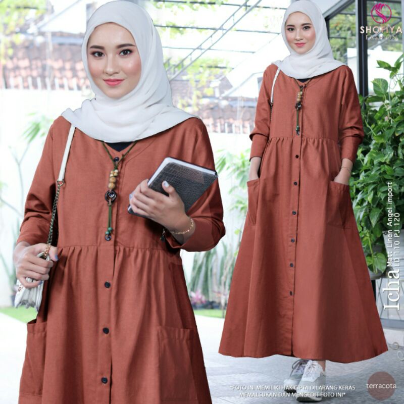 ICHA Midi Dress Ori by Shofiya