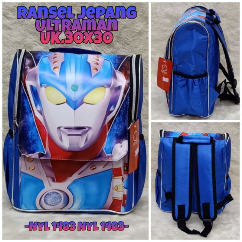 &quot;aurabagss&quot; - Tas Anak Tas Ransel Jepang Printing Ransel Sekolah  Anak Laki-Laki TK / PAUD Ransel Anak Printing Karakter Terbaru Keren