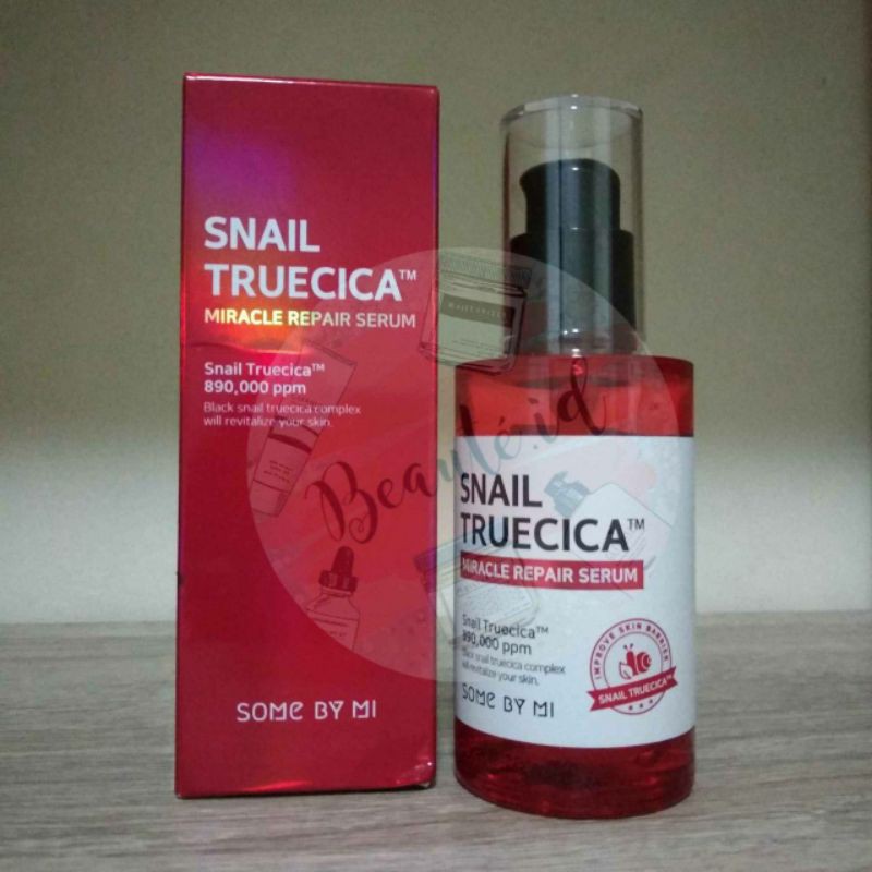 Some By Mi Snail Truecica Miracle Repair Serum Toner Cream Cleanser Skincare