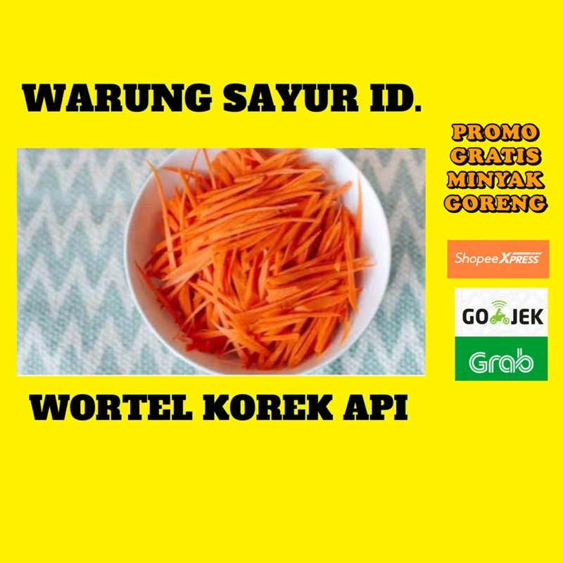 

WORTEL IRIS KOREK API PER 250 GRAM