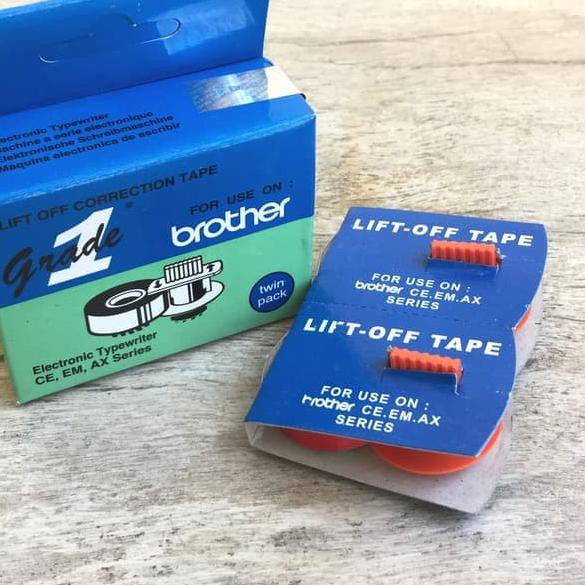 

➢ Lift Off Correction Tape Brother (isi 2) /Tip Ex Mesin Ketik ❉