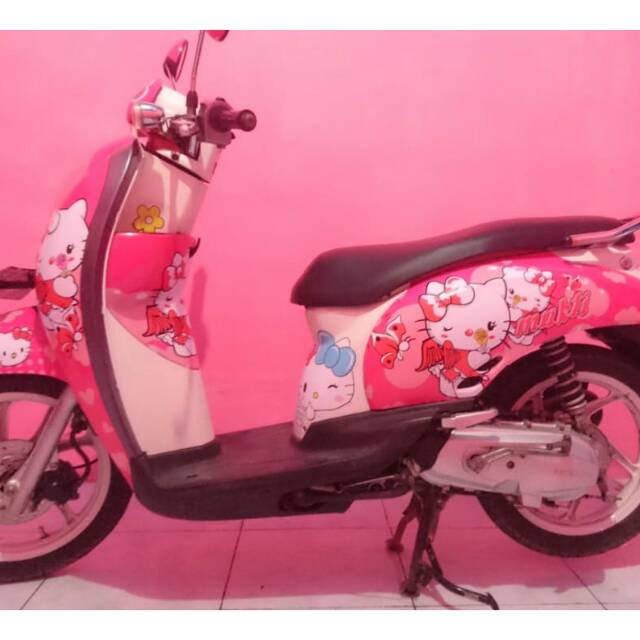 Decal scoopy lama karbu