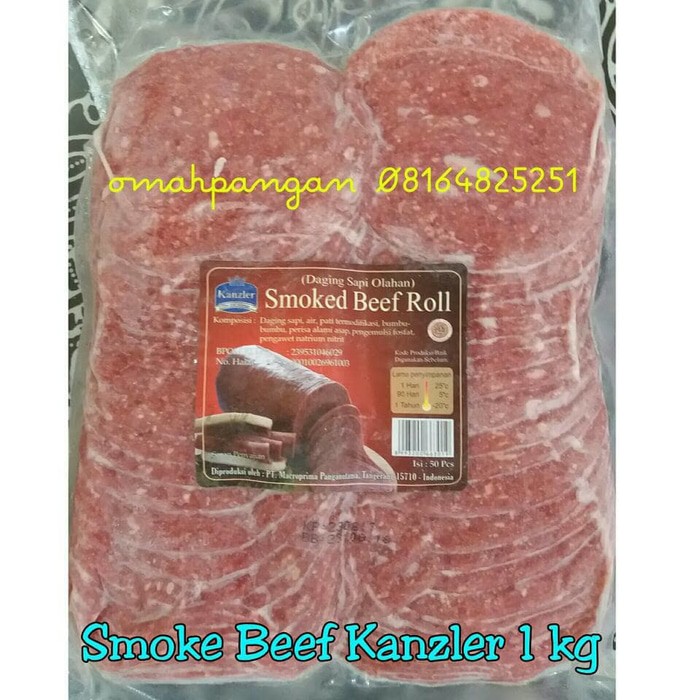 

Fresh Promo Smoke Beef Kanzler 1 kg isi 50 pcs