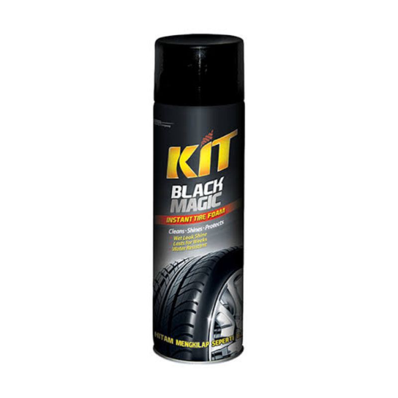 Kit Black magic 450ml / penggilap ban mobil/motor / foam penggilap ban