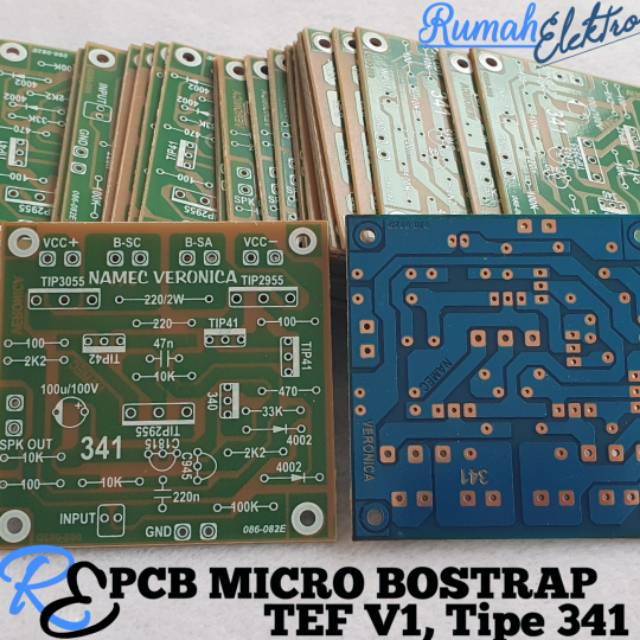 PCB PA MICRO BOSTRAP TEF V1