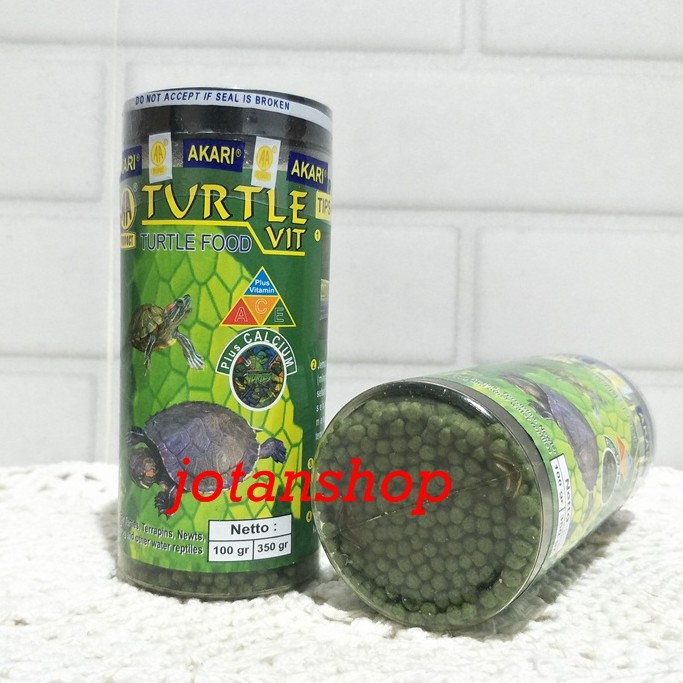 AKARI TURTLE VIT 100gr makanan pakan Kura Kura kurakura kura-kura turtle food