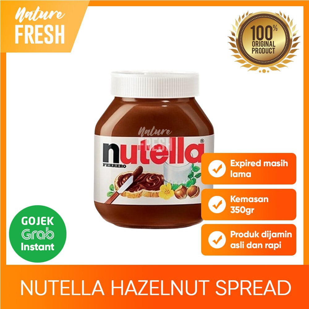 Nutella Chocolate Hazelnut Spread / Selai Coklat Nutella Hazelnut