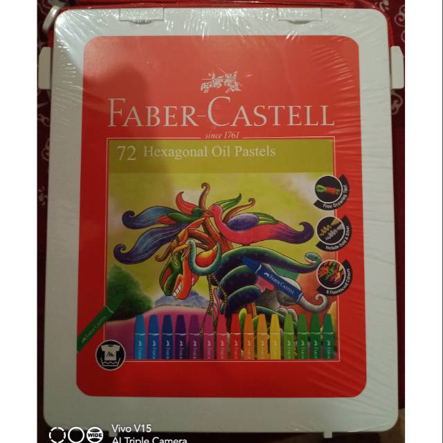 

Crayon faber castell new 72 warna