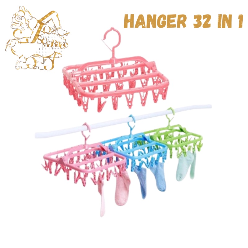 JEMURAN HANGER BAJU 32 IN 1