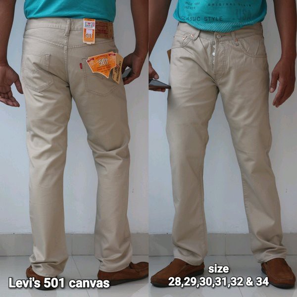 Celana levis 501 - celana canvas levis - celana original - levis501