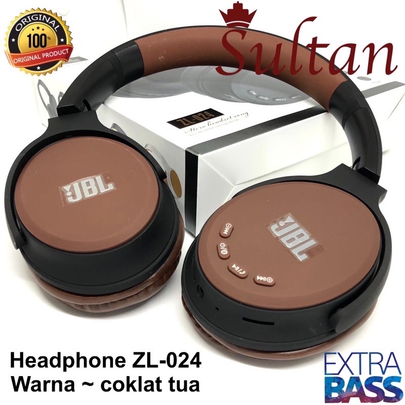 PROMO HEADPHONE BLUETOOTH ZL024 NEW UPGRADE