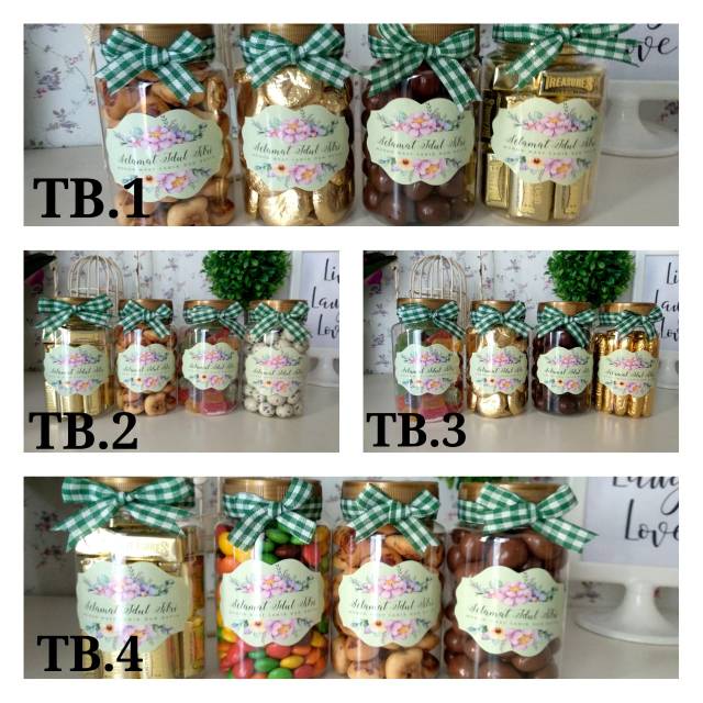 

Paket coklat toples tabung / per kode isi 4 toples tabung