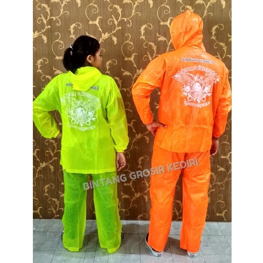 Jas Hujan Dewasa Jaket Celana NEON Indoplast