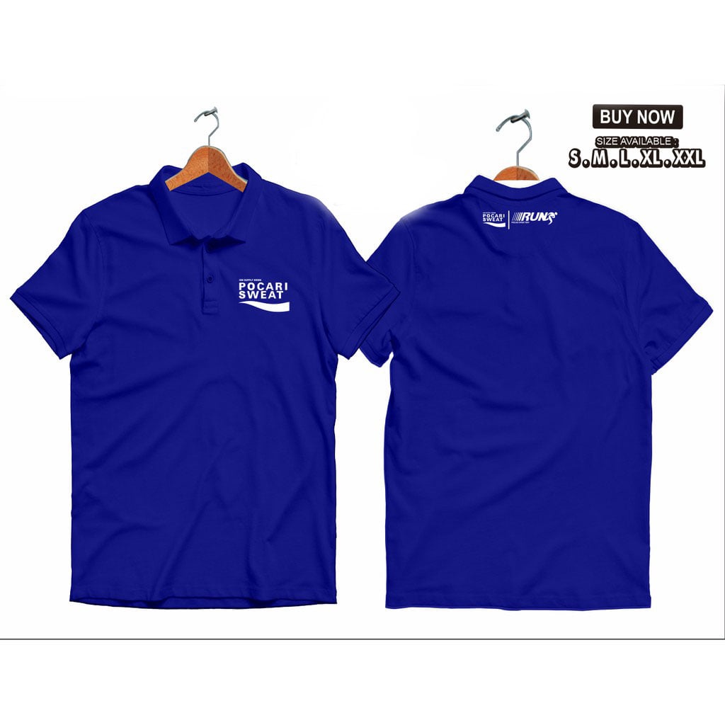 poloshirt pocari sweat minuman / kaos kerah pocari sweat