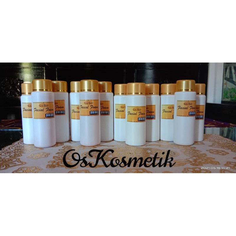 KHUSUS GROSIR LINSKY FACIAL FOAM EXT PEPAYA ORIGINAL