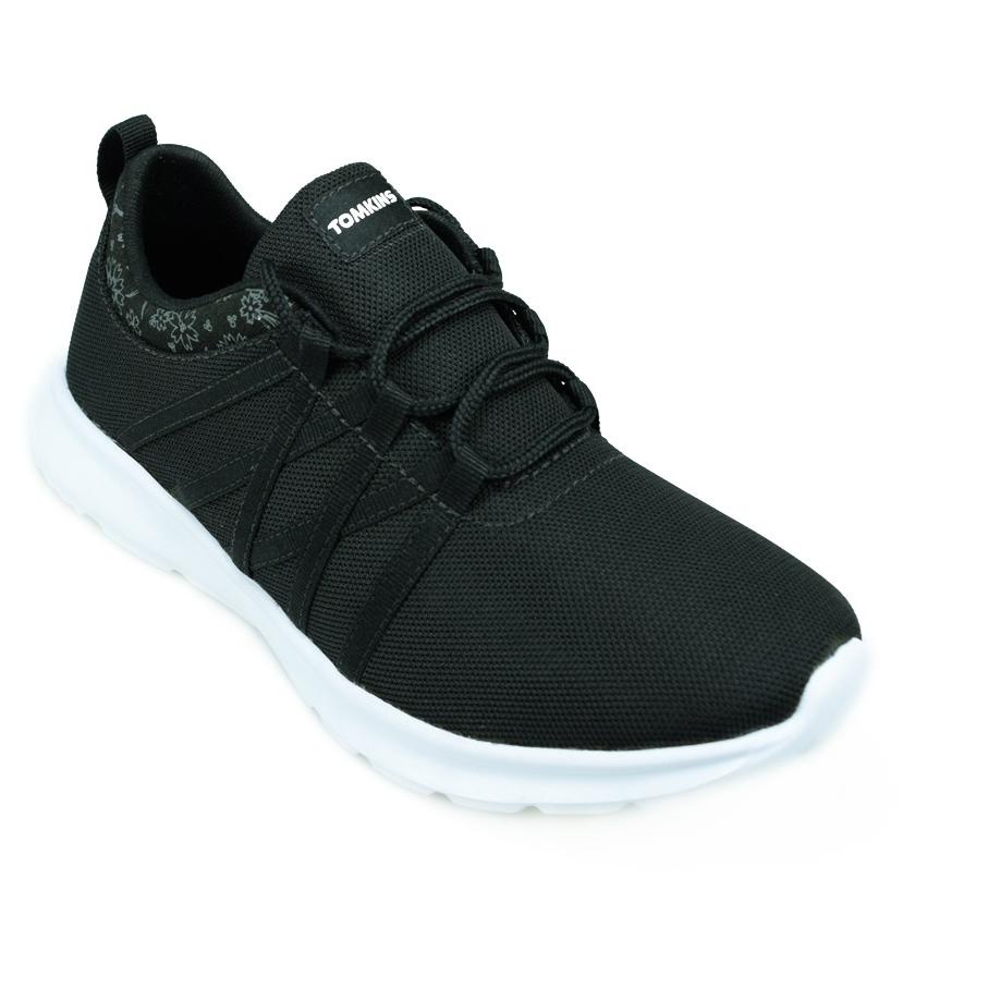 Terbagus.. TOMKINS Sepatu Wanita Brittany - Black White