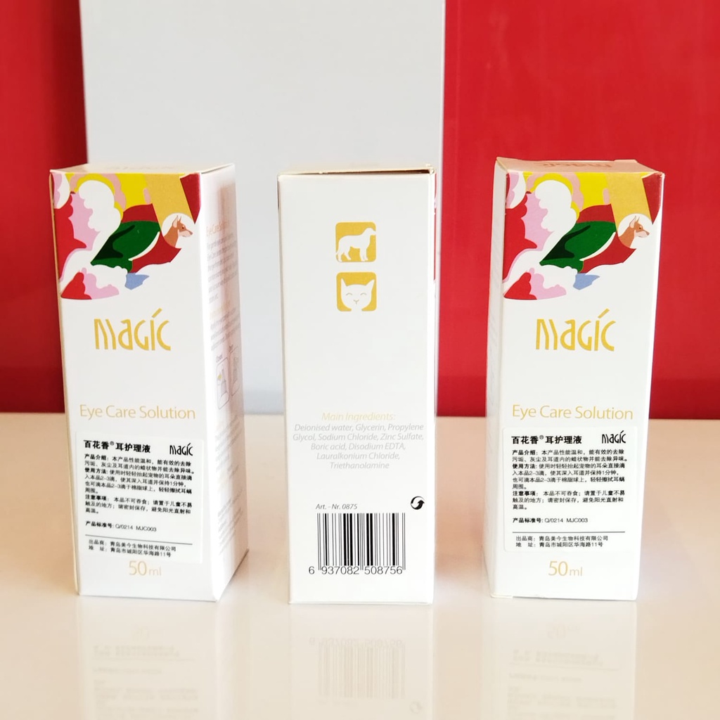 MAGIC EYE CARE SOLUTION 50ml cairan pembersih mata hewan