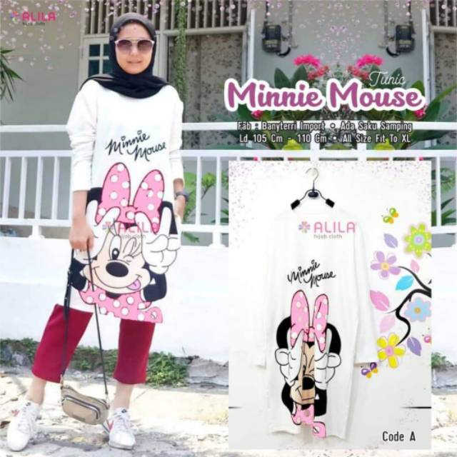 Minnie mouse tunik