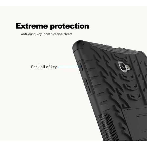 HYBRID STANDING soft case samsung TAB A 10.1 inch 2016 RUGGED DAZZLE CASE