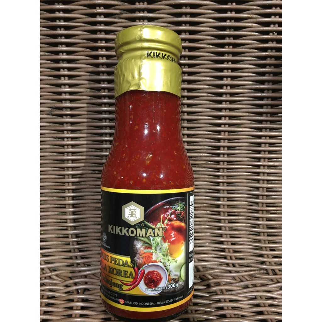 

Kikkoman saus pedas korea gonchuang 300 grm