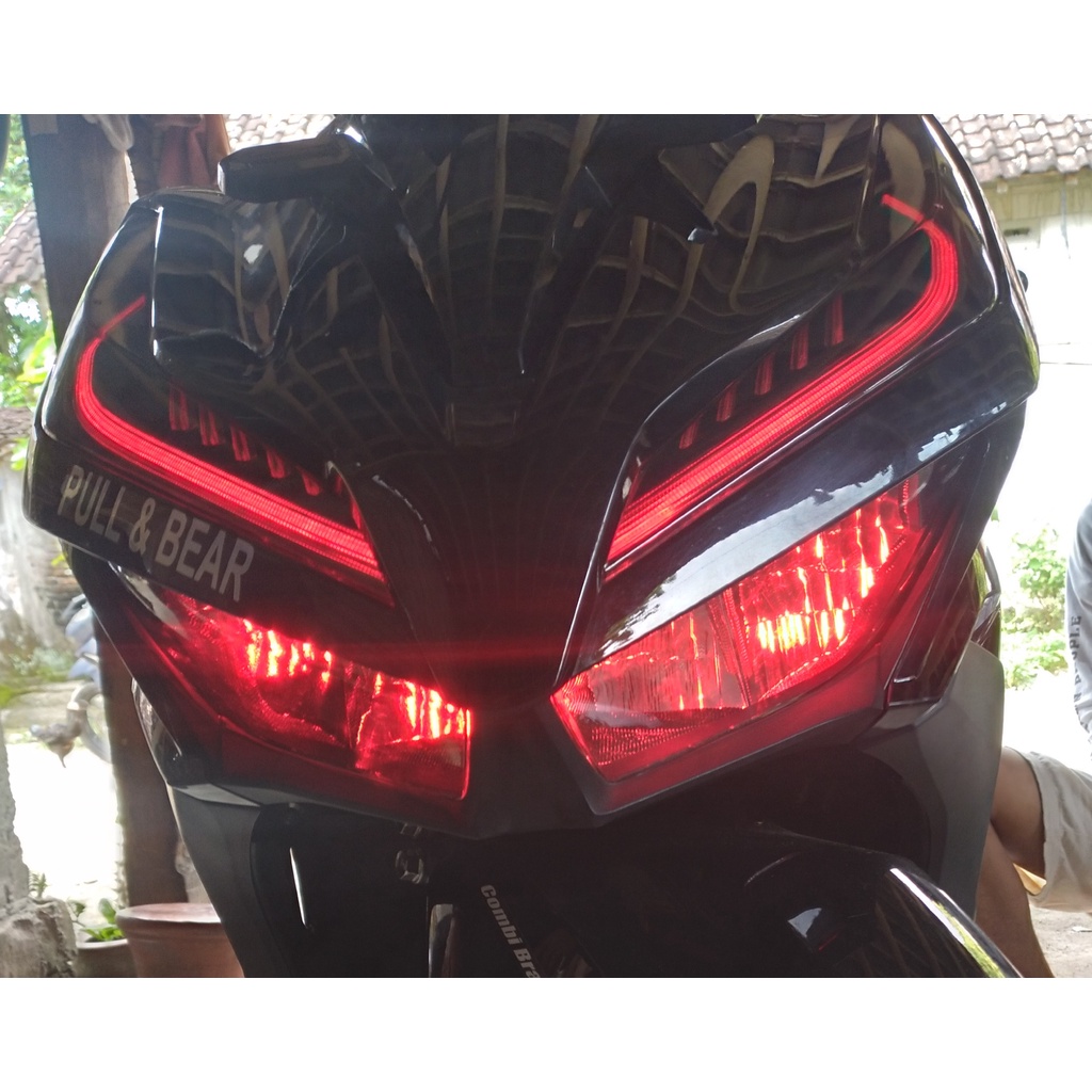 Lampu Alis RGB Vario 2018 2020  komplit set reflektor ORI l Lampu depan Alis Vario 125 150 new