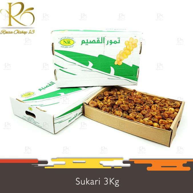 

Ix794 Kurma Raja Sukari Sukkari Kemasan 3Kg Dus Hijau Asli Oleh Oleh H Cucuningwai