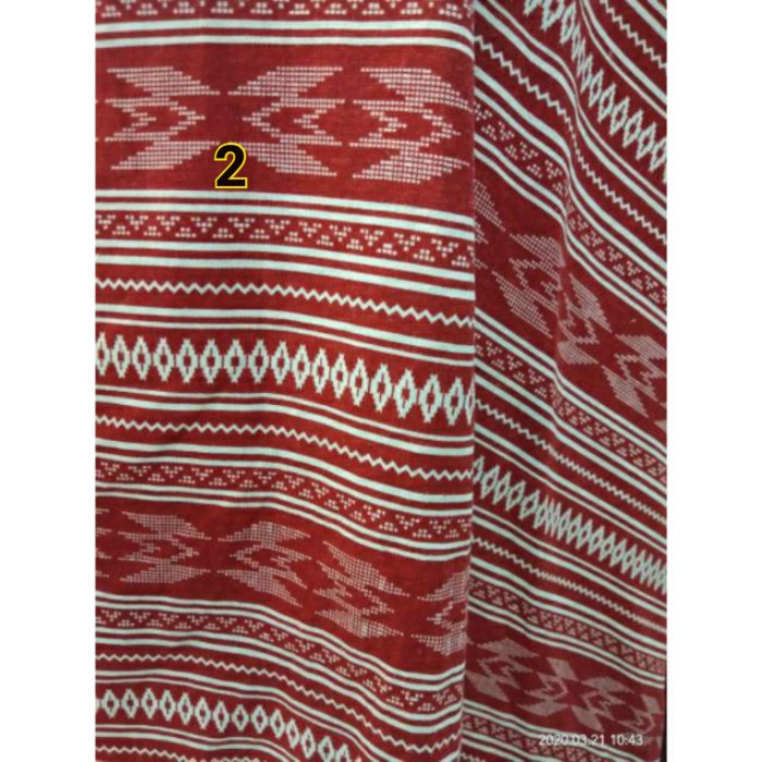 Promo 12.12 Sale kain katun linen motif. katun linen tebal. bahan katun linen