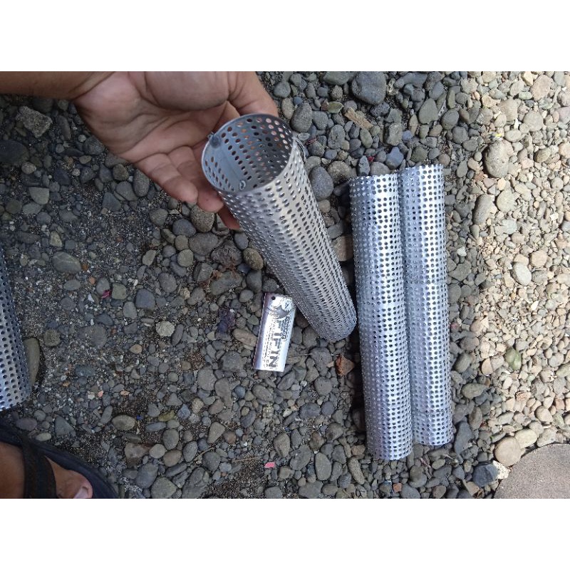 saringan knalpot long 35 & 40 cm
