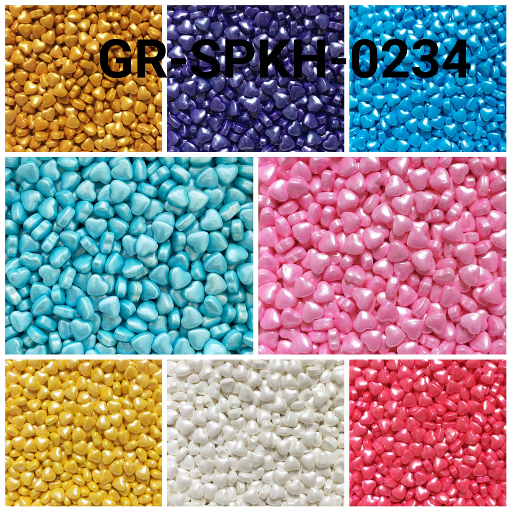

GR-SPKH-0234 Sprinkles sprinkle sprinkel 500gr hati merah pink biru yamama baking grosir murah sprinkles cake dekorasi mutiara trimit decoration story sprinklestory sprinklesstory sprinkle story yamama baking