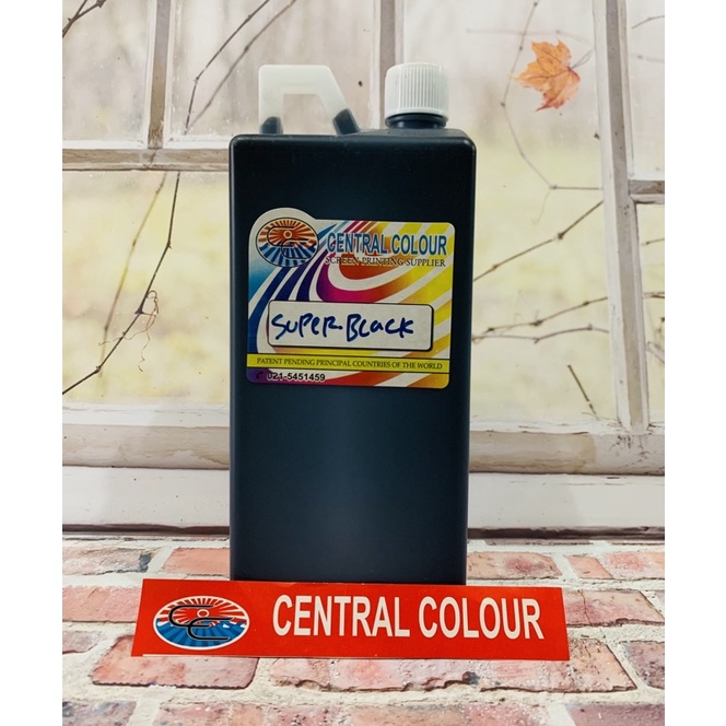 

Biang Warna Sablon Hitam Super Pigment Sablon BLACK SUPER - 500GR