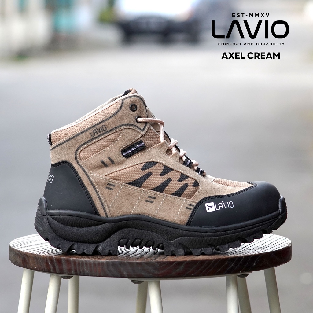 Sepatu Safety Boots Pria Boot Proyek Keren Kekinian Best Seller Lavio Axel