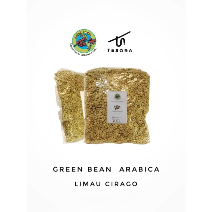 

Tesora Green Beans Arabica Limau Cirago Solok Radjo