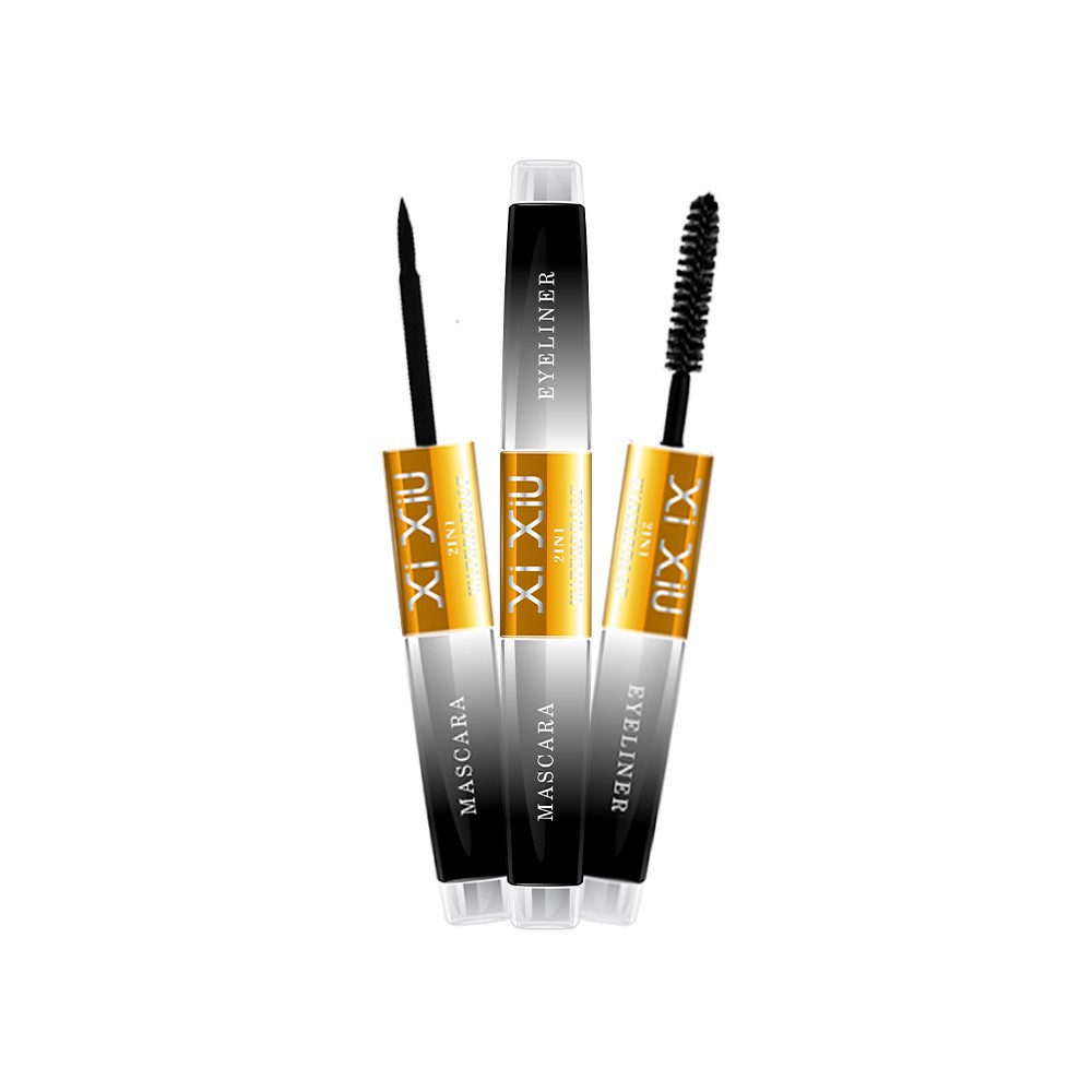 (BOSS) Xi Xiu 2in1 Mascara &amp; Eyeliner 2 x 4gr Divine gold &amp; black