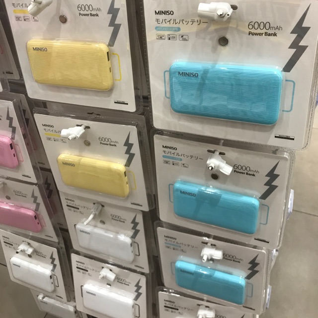POWERBANK MINISO 6000 mAh