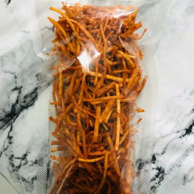 

SNACK KRIBO PEDAS ASIN 80G HOT