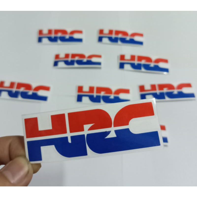 Sticker stiker Motor HRC cutting