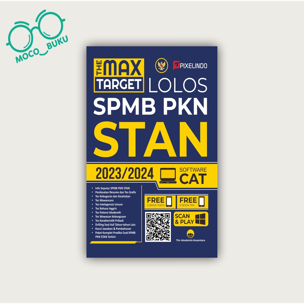 Jual Buku The Max Target Lolos SPMB PKN STAN 2023/2024 | Shopee Indonesia